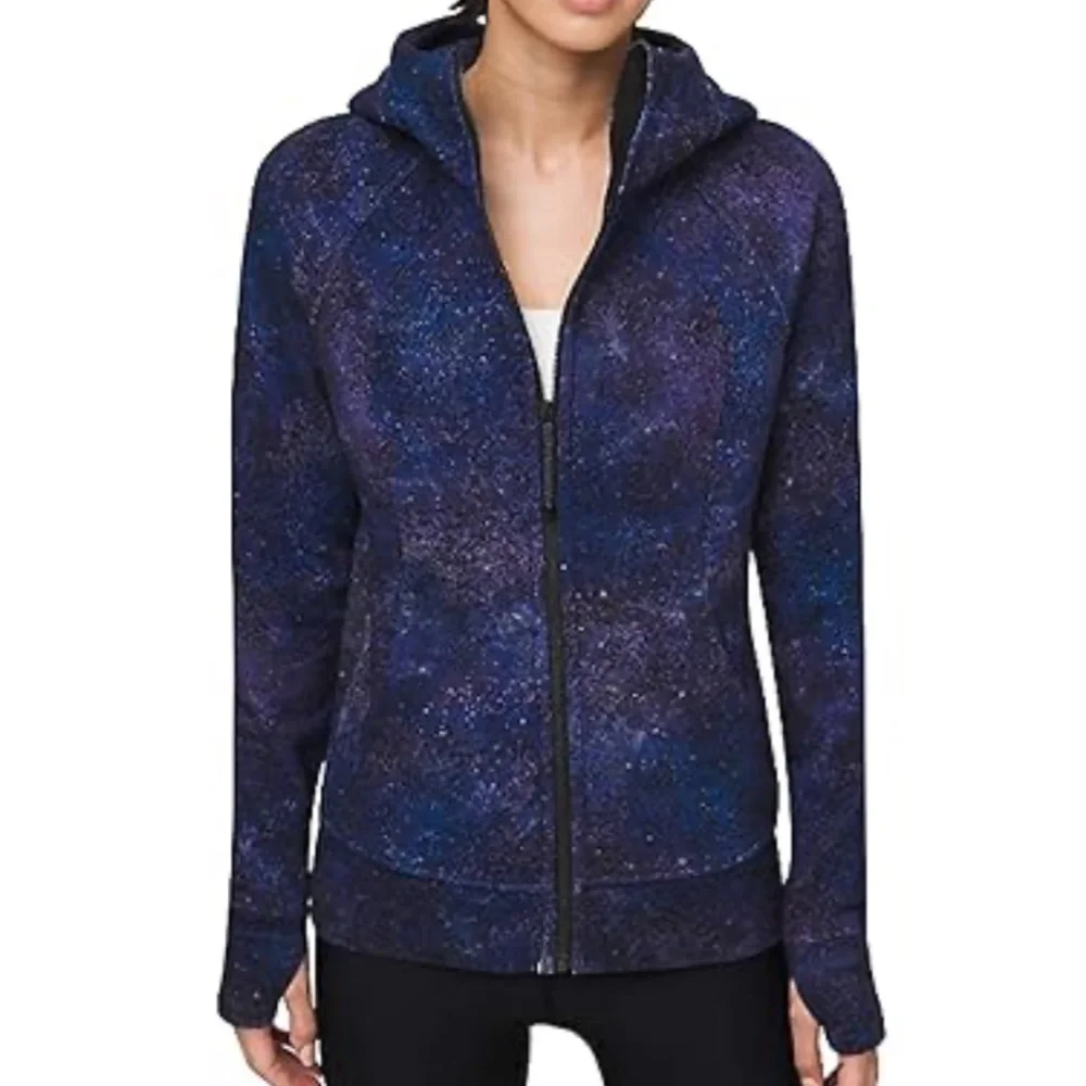 Lululemon Scuba Hoodie Polar Lights Blue Multi Size 8